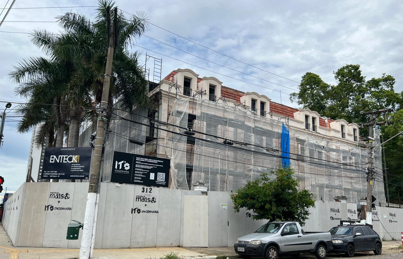 Escola Mais Ipiranga — escopo da obra executada pela IT’S Informov